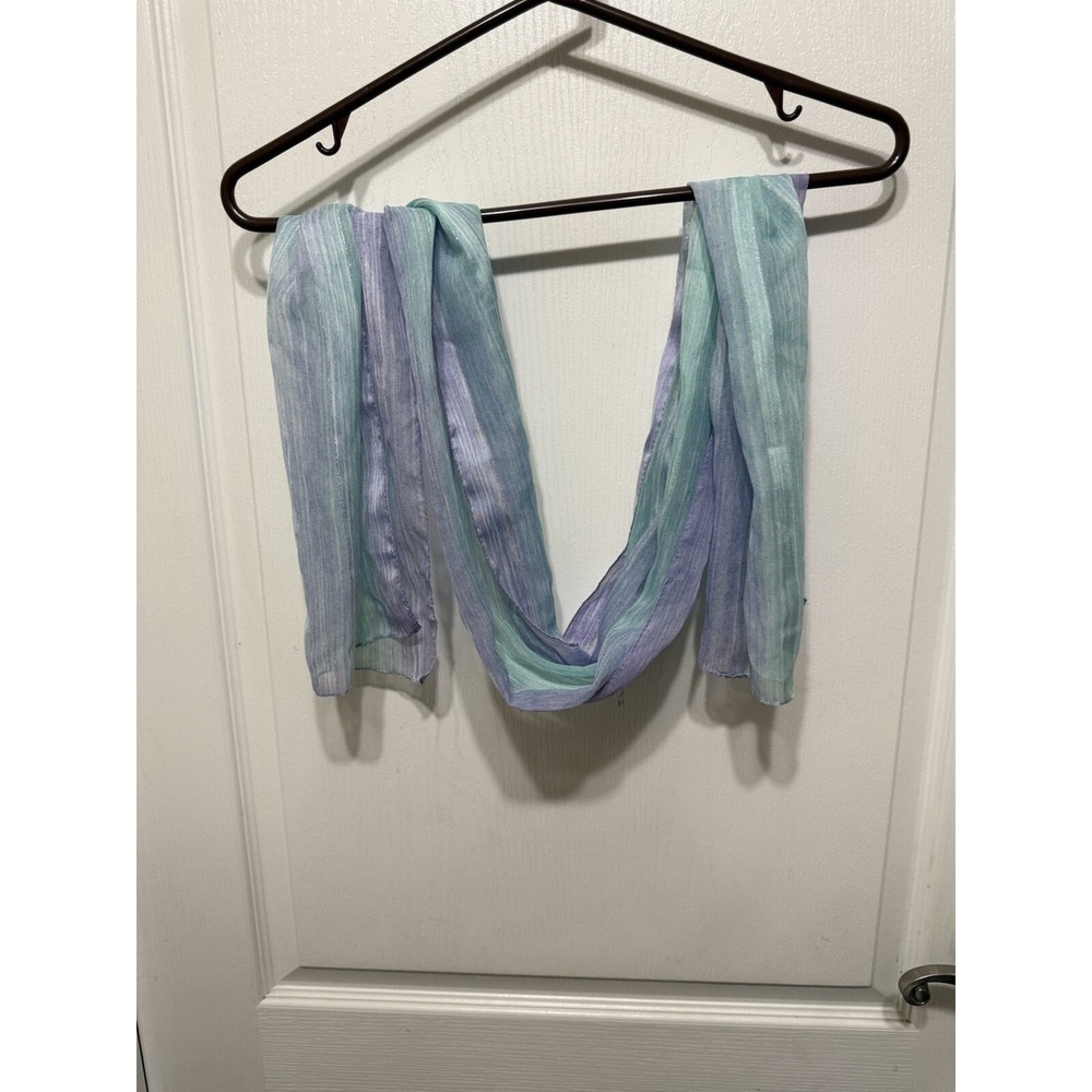 Yvette Montayse Paris Scarf Vintage -shear - Picture 5 of 5